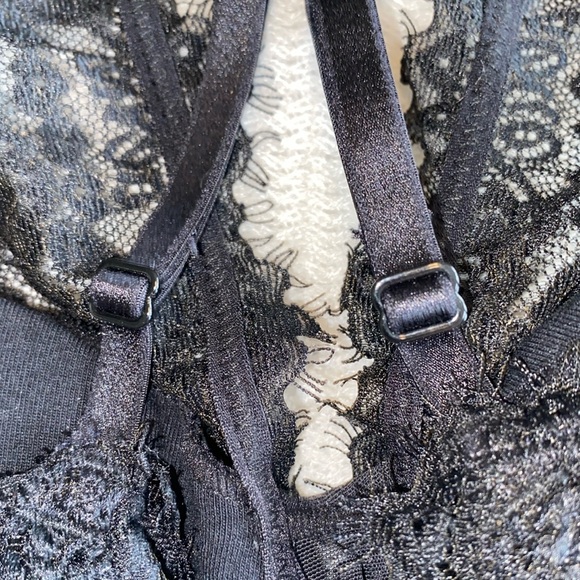 Aerie Real Good Black Lace Bra Size Small - Picture 6 of 8